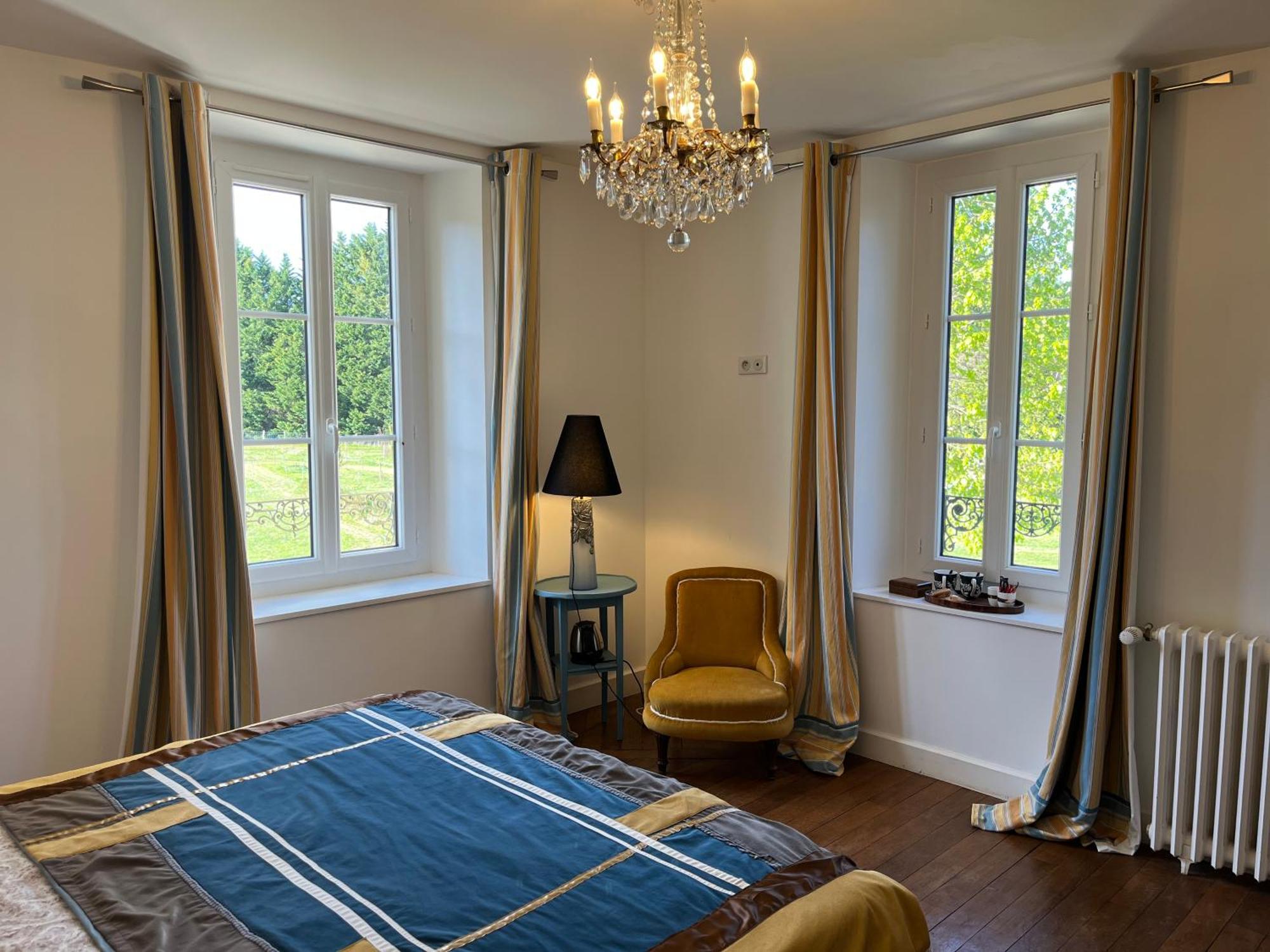 Bed and Breakfast Manoir Du Val Fouzon - Beauval à La Vernelle Extérieur photo